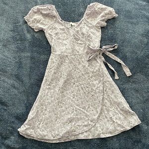 Hollister wrap dress